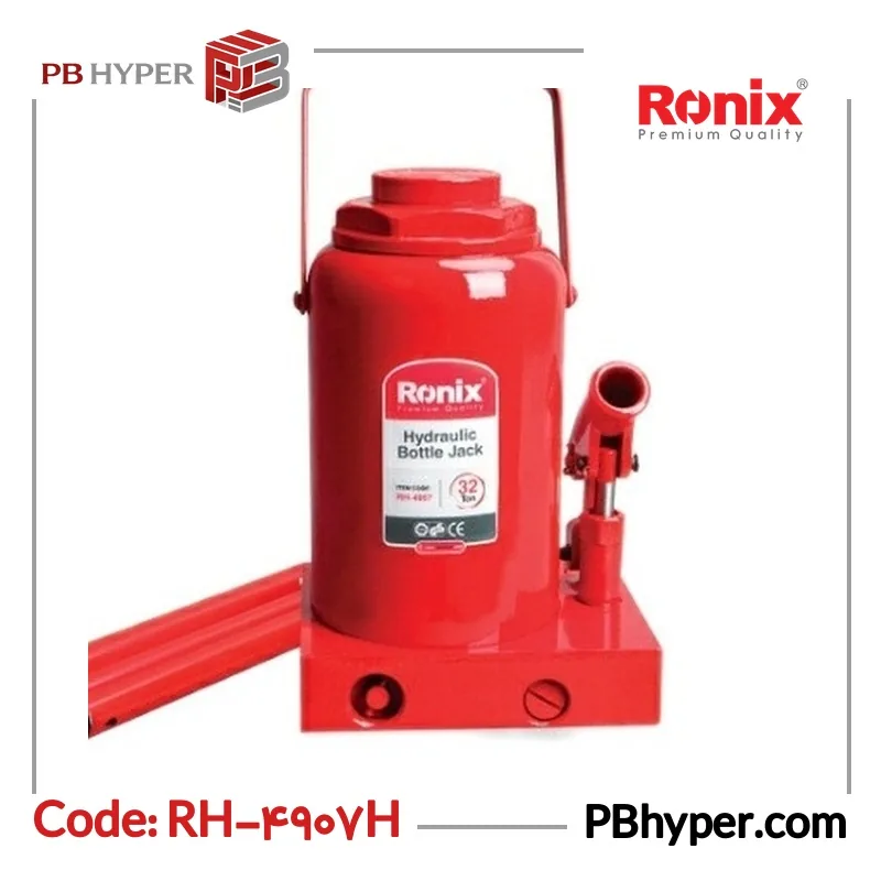 جک هیدرولیک خودرو رونیکس مدل RH-4907S  ظرفیت 32 تن