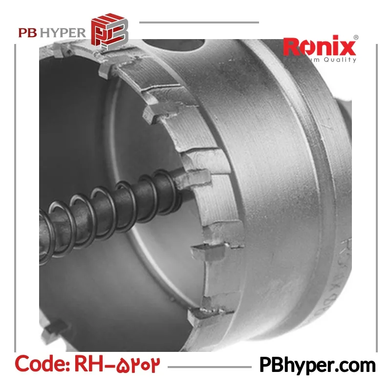 مته گردبر الماسه رونیکس مدل RH-5202 سایز 60 میلی متر