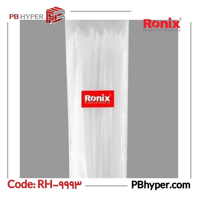بست کمربندی رونیکس مدل RH-9993 بسته 100 عددی