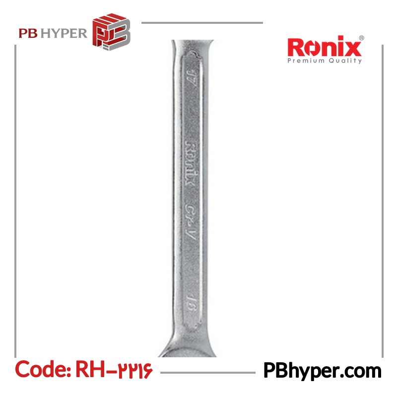 آچار دو سر تخت رونیکس مدل RH-2216 سایز 17-16 میلی متر