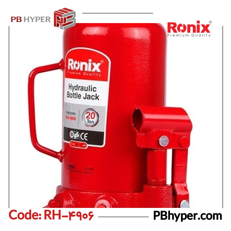 جک هیدرولیک خودرو رونیکس مدل RH-4906 ظرفیت 20 تن