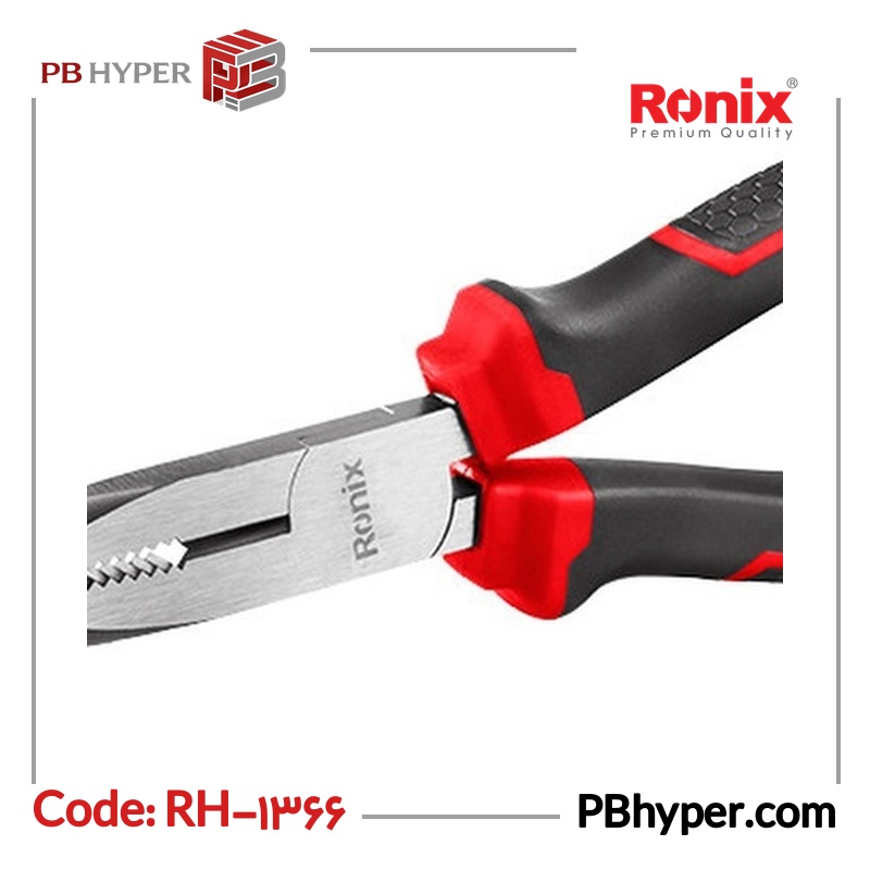 انبر دم باریک رونیکس مدل RH-1366 سایز 6 اینچ