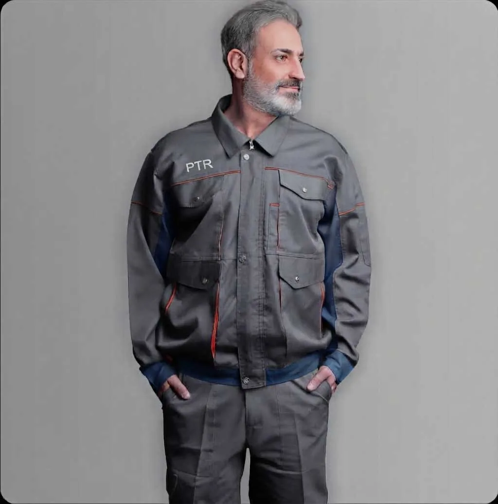 لباسکار ۲ تکه طوسی