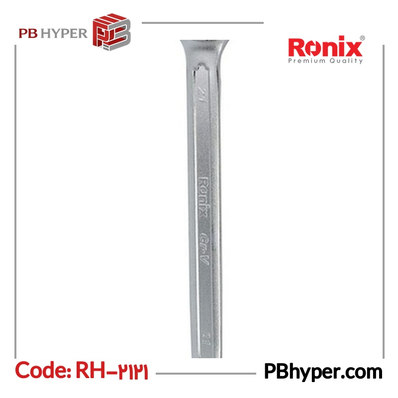 آچار یک سر تخت یک سر رینگی رونیکس مدل RH-2121 سایز 21 میلی متر