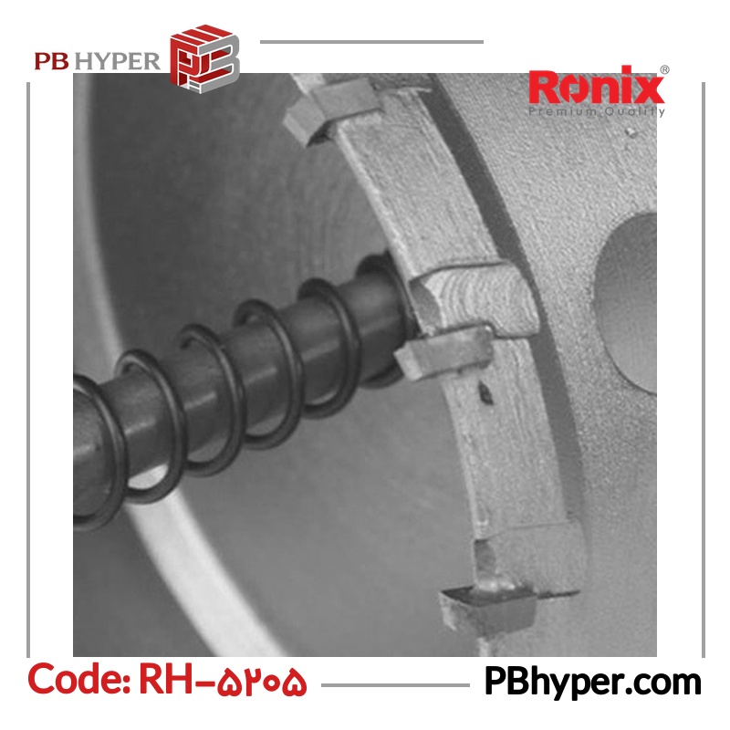 مته گردبر الماسه رونیکس مدل RH-5205 سایز 75 میلی متر