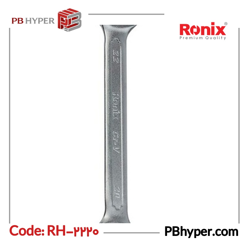 آچار دوسر تخت رونیکس مدل RH-2220 سایز 22-20 میلی متر