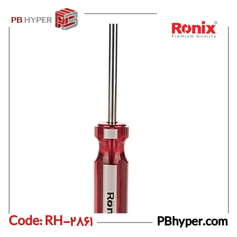 پیچ گوشتی چهارسو رونیکس مدل RH-2861
