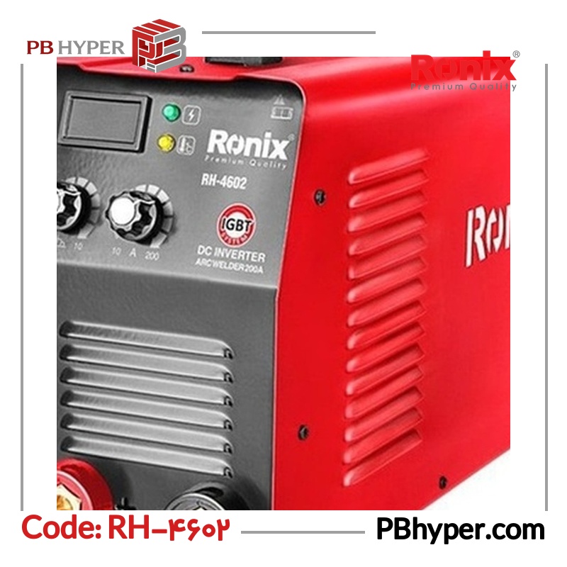 اینورتر جوشکاری 200 آمپر رونیکس مدل RH-4602
