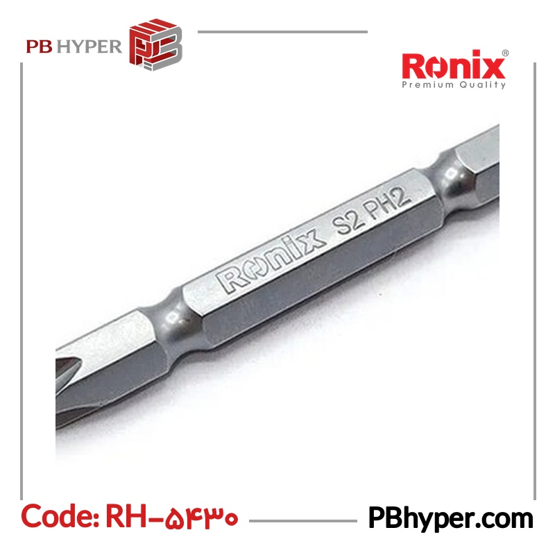 سر پیچ گوشتی دوسر چهارسو رونیکس کد RH-5430