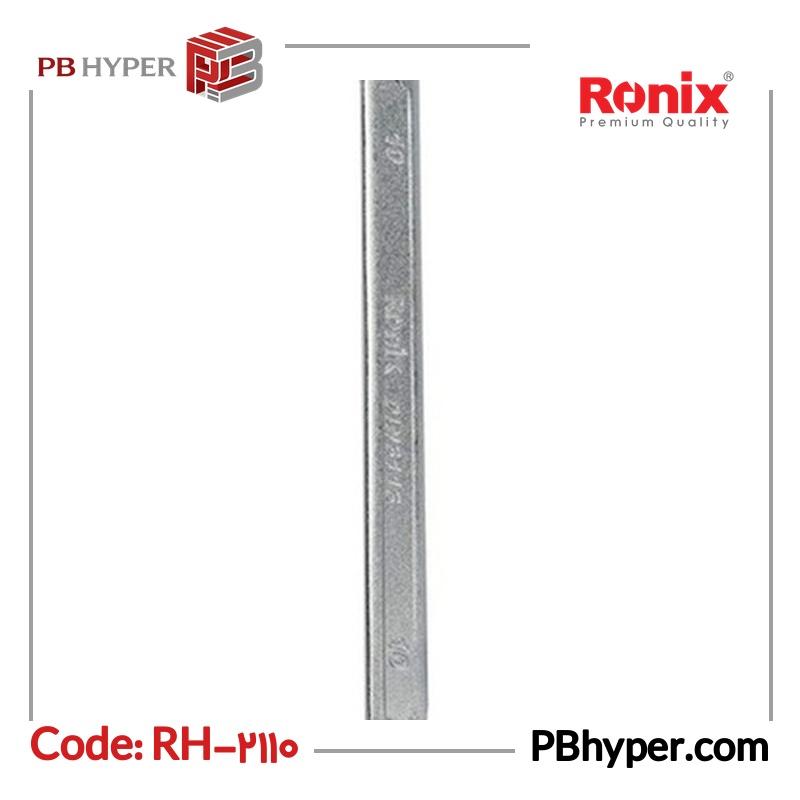 آچار یک سر تخت یک سر رینگی رونیکس مدل RH-2110 سایز 10 میلی متر