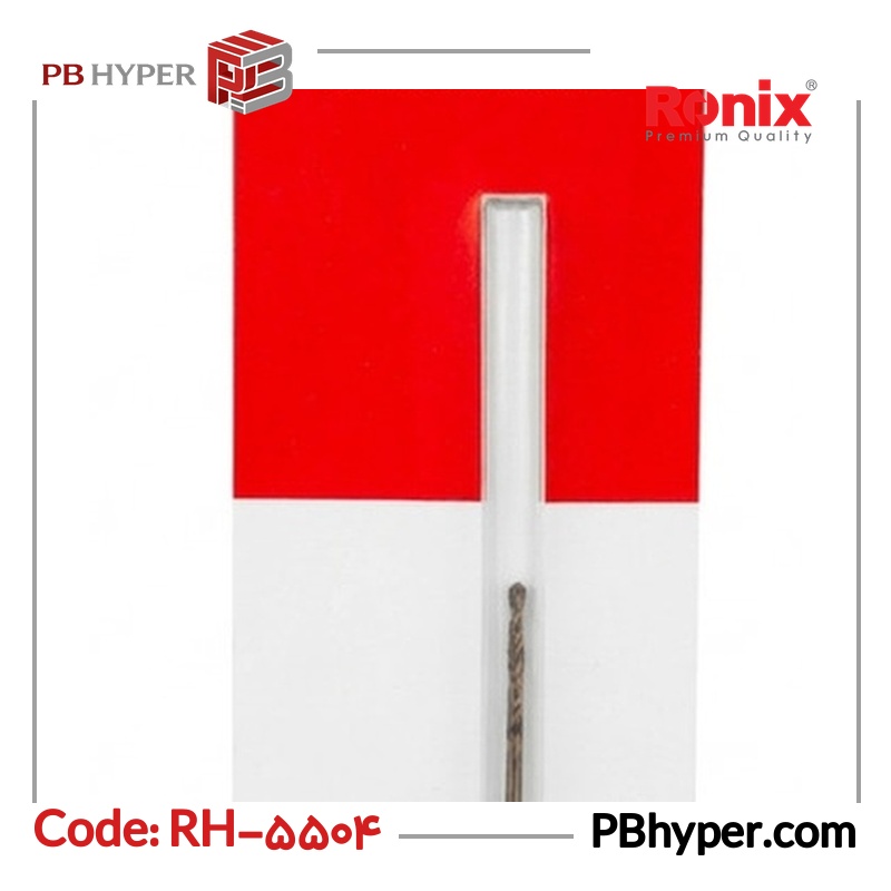 مته کبالت آهن رونیکس مدل RH-5504 سایز 2.5 میلی‌متر