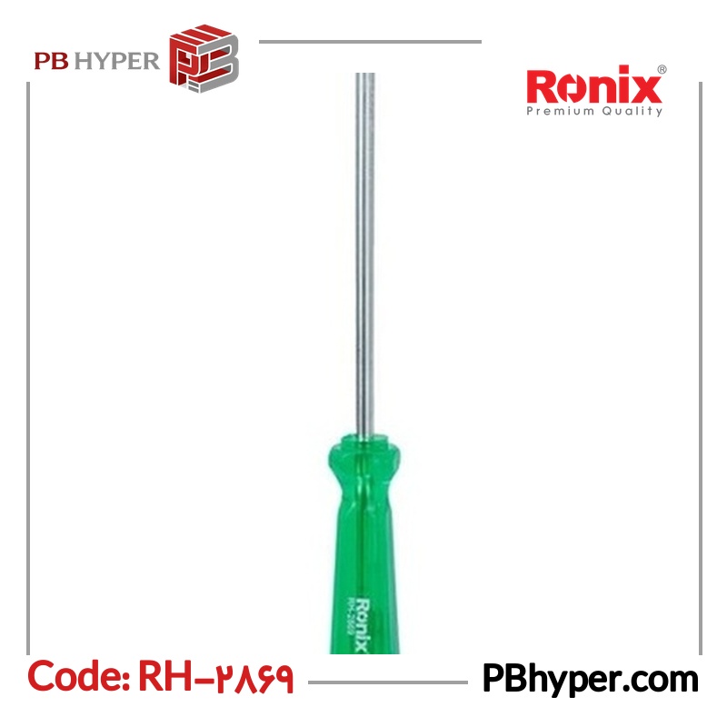 پیچ گوشتی چهارسو رونیکس مدل RH-2869
