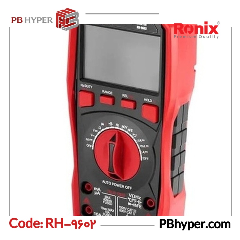 مولتی متر دیجیتال رونیکس مدل RH-9602