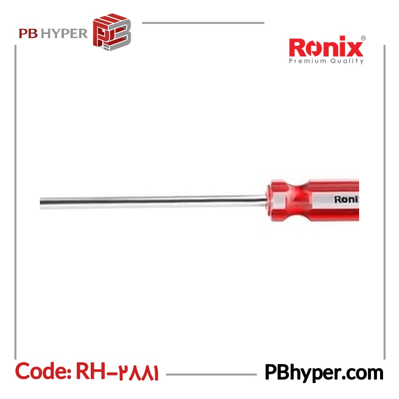 پیچ گوشتی چهارسو رونیکس مدل RH-2881