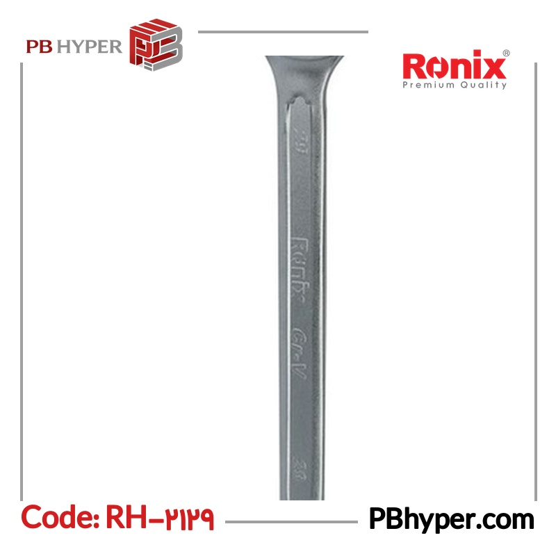 آچار یک سر تخت یک سر رینگی رونیکس مدل RH-2129 سایز 29 میلی متر
