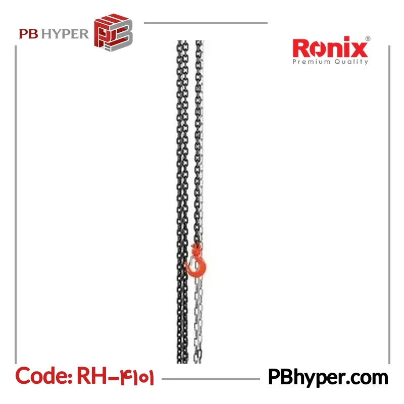 جرثقیل زنجیری رونیکس مدل RH-4101 ظرفیت 0.5 تن