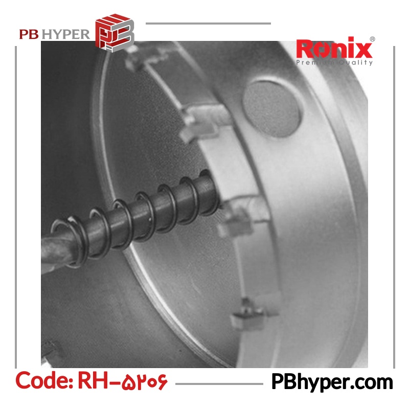 مته گردبر الماسه رونیکس مدل RH-5206 سایز 80 میلی متر