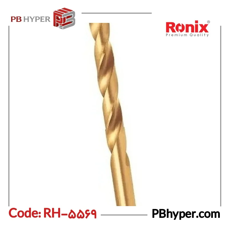 مته طلایی رونیکس کد RH-5569 سایز 9.5 میلی متر