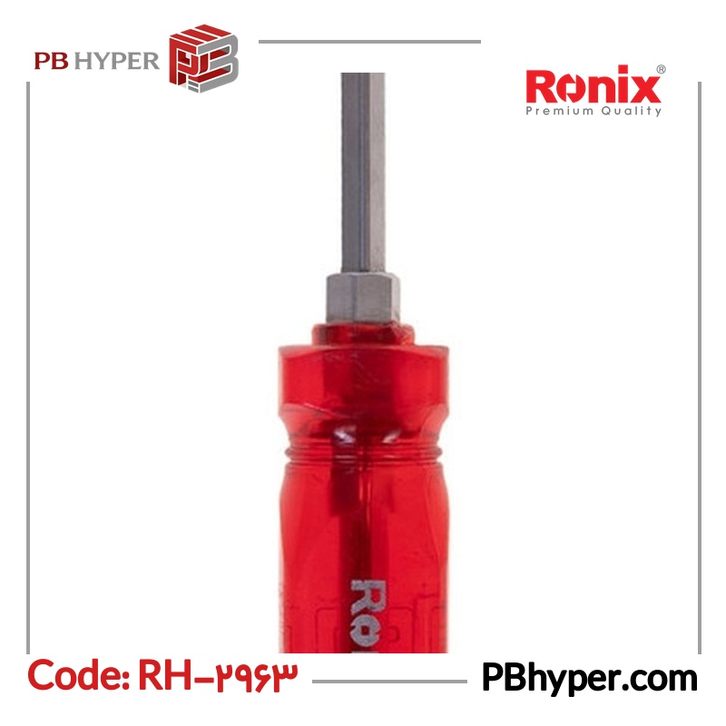 پيچ گوشتي چهارسو تکي ضربه خور100x6رونيکس مدل RH-2963