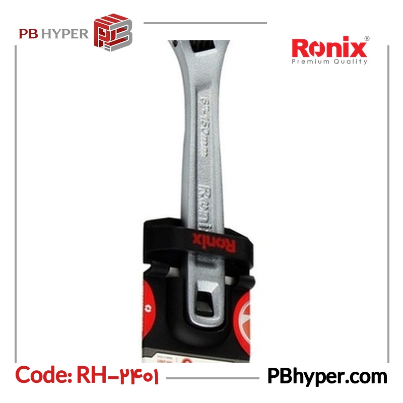 آچار فرانسه رونیکس مدل RH-2401 سایز 6 اینچ