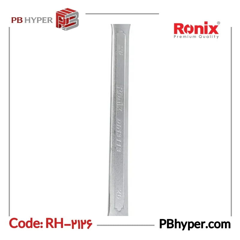 آچار یک سر تخت یک سر رینگی رونیکس مدل RH-2126 سایز 26 میلی متر