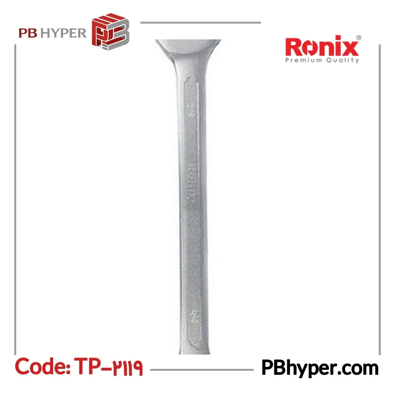 آچار یک سر تخت یک سر رینگی رونیکس کد TP-2119 سایز 19 میلی متر