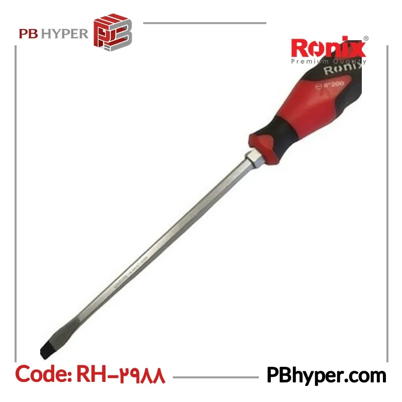 پیچ گوشتی دو سو ضربه خور رونیکس مدل RH-2988