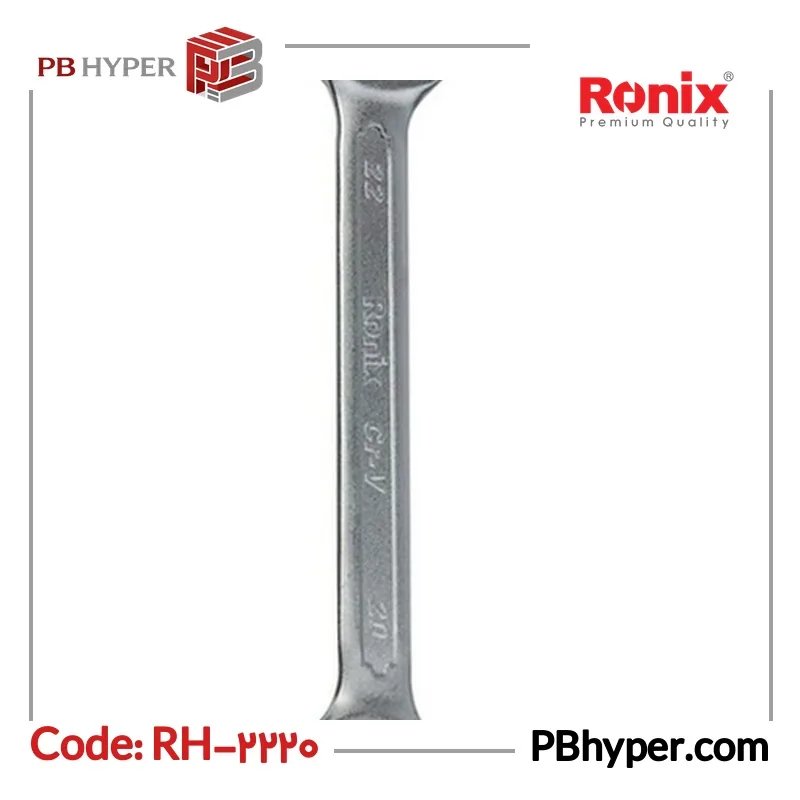 آچار دوسر تخت رونیکس مدل RH-2220 سایز 22-20 میلی متر