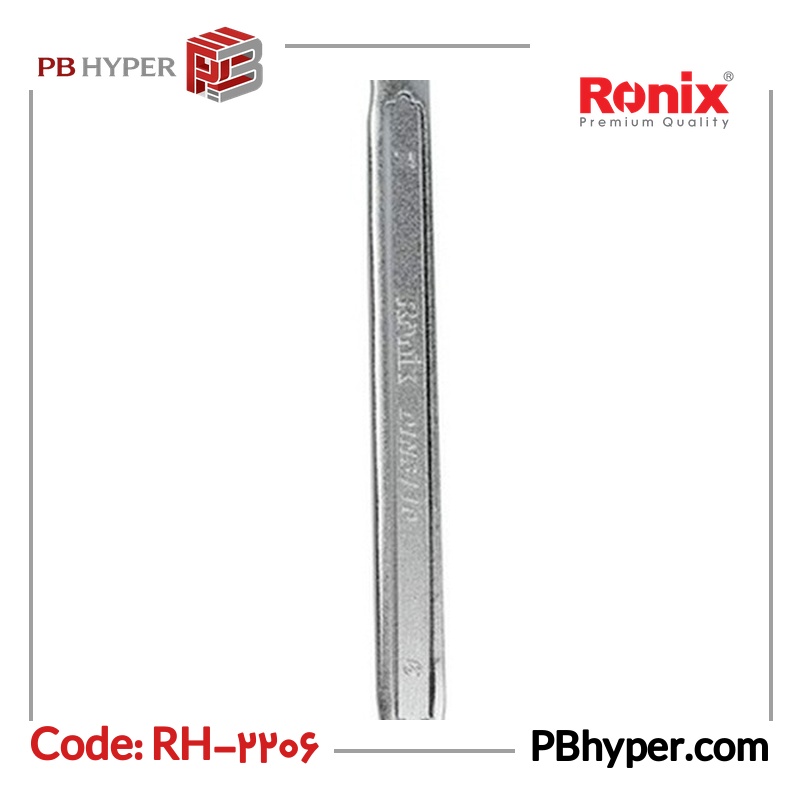 آچار دو سر تخت رونیکس مدل RH-2206 سایز 7-6 میلی متر