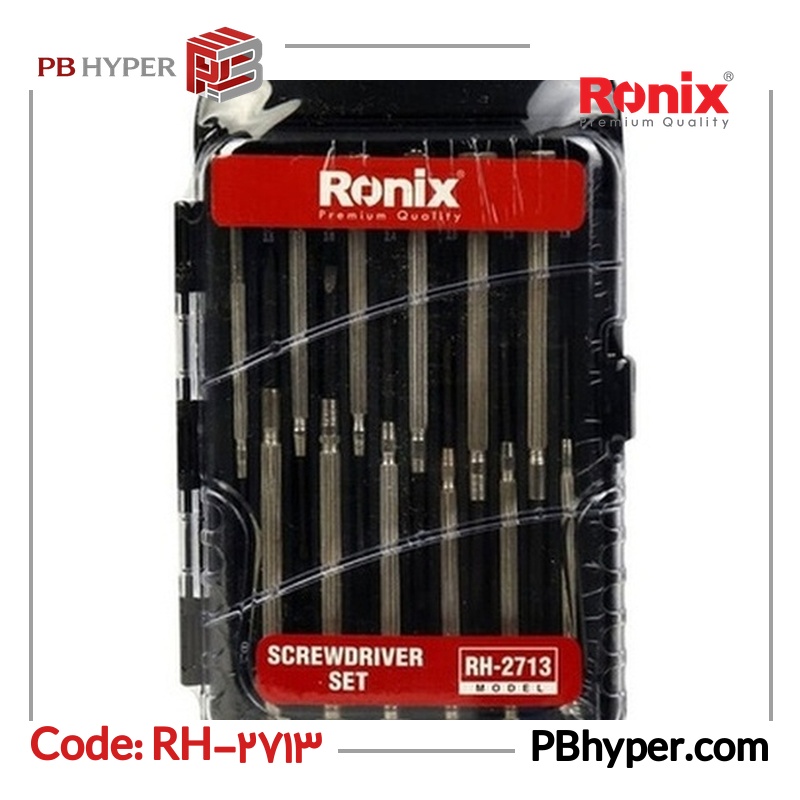 مجموعه 12 عددی پیچ گوشتی ساعتی RH-2713