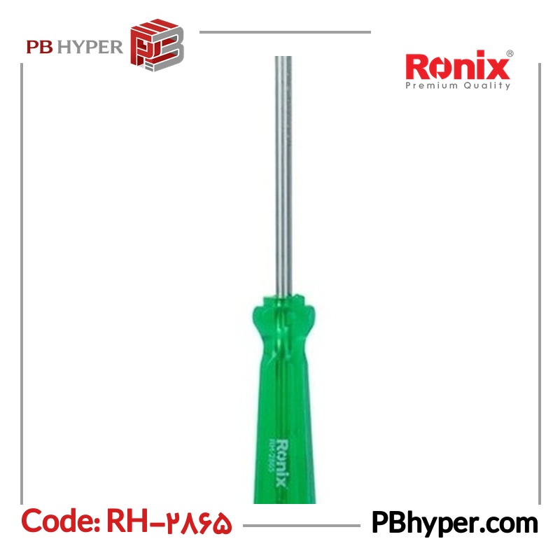 پیچ گوشتی چهارسو رونیکس مدل RH-2865