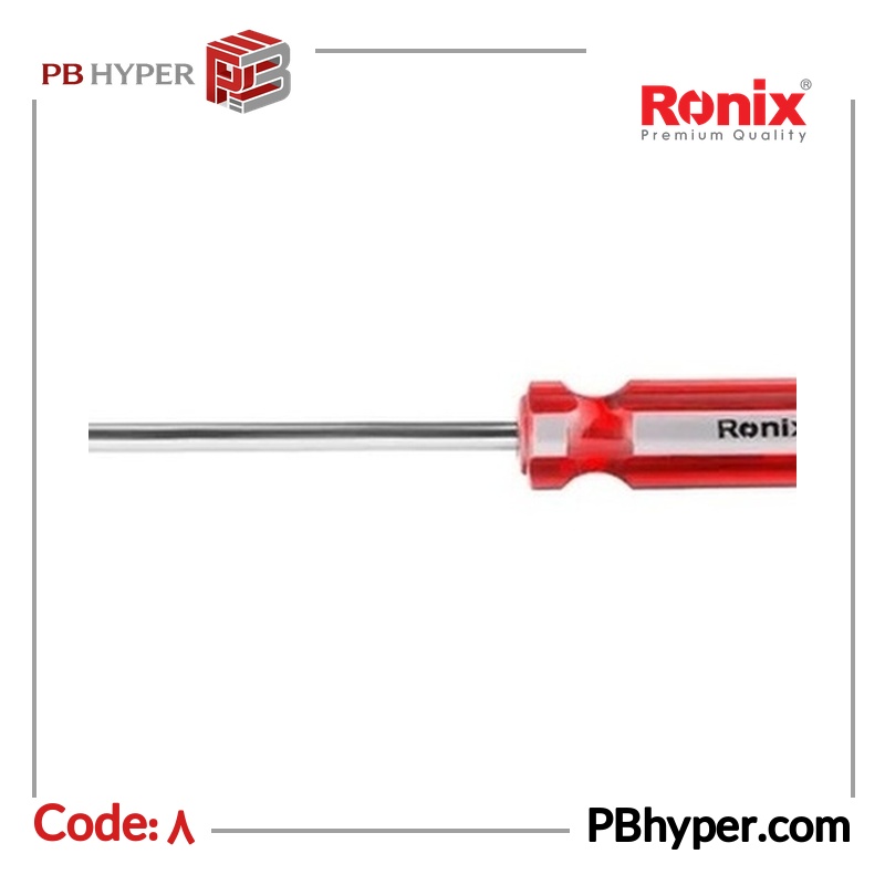 پیچ گوشتی چهارسو رونیکس مدل 8×150 کد RH-2880