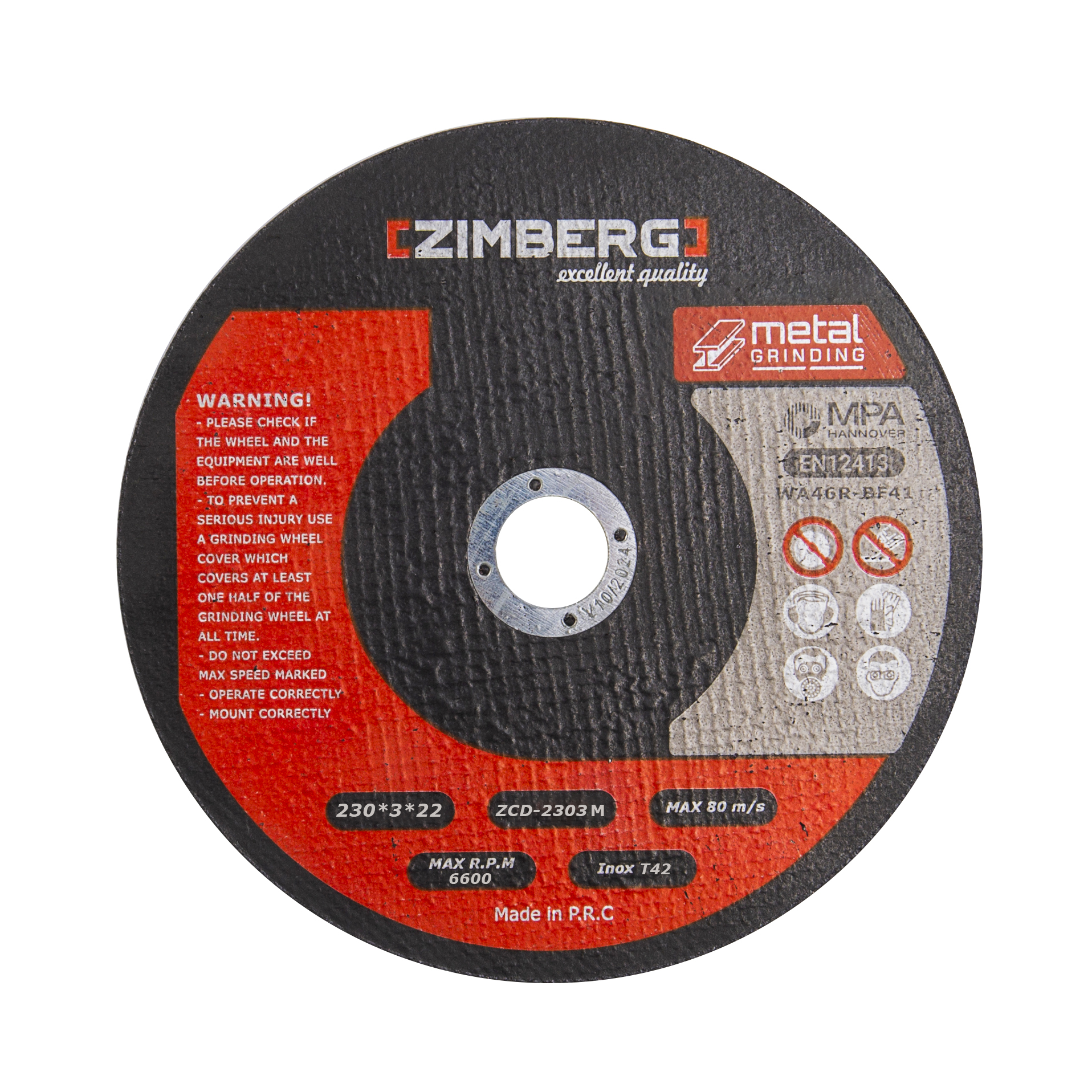 ZCD-2303 M سنگ برش آهن 230