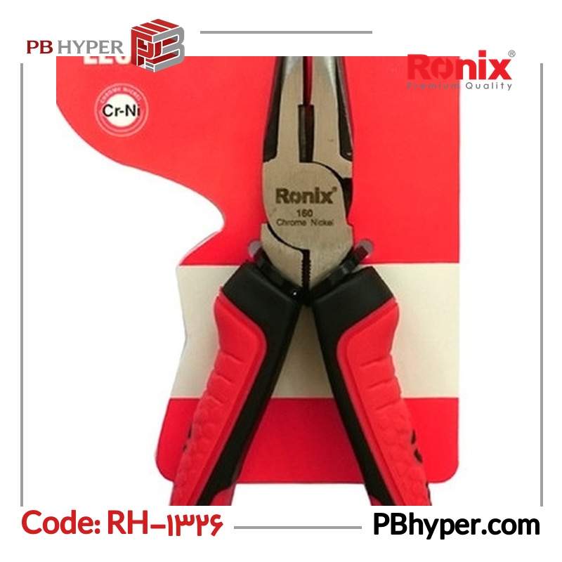 انبر دم باریک رونیکس مدل RH-1326 سایز 6 اینچ