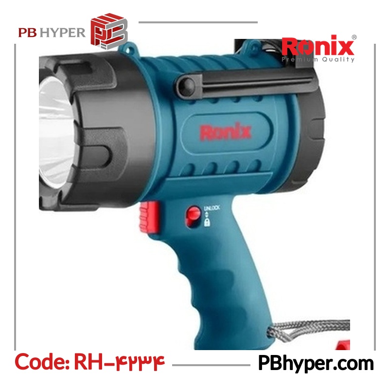 نورافکن دستی رونیکس مدل RH-4234 با نور مهتابی