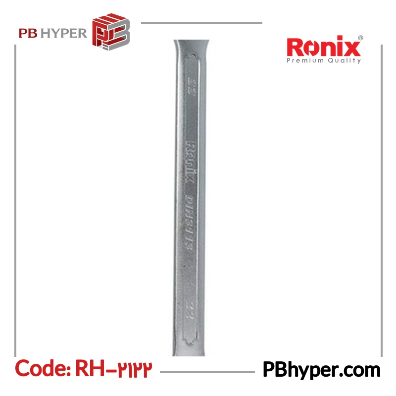 آچار یک سر تخت یک سر رینگی رونیکس مدل RH-2122 سایز 22 میلی متر