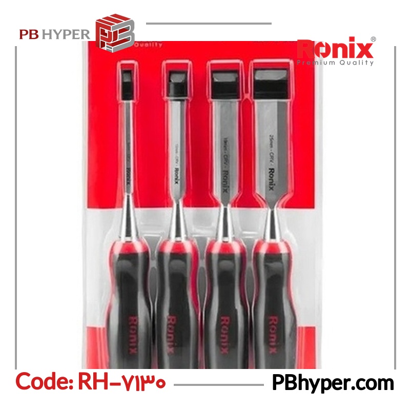 مجموعه 4 عددی ابزار دستی رونیکس مدل RH-7130