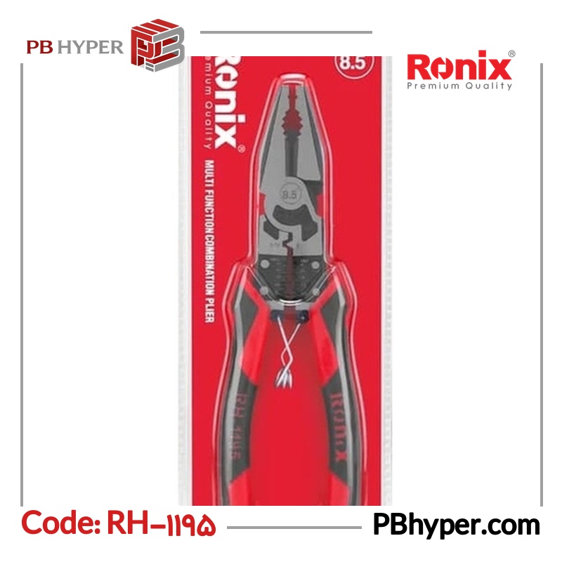 انبر دست رونیکس مدل RH-1195  سایز 8/5 اینچ