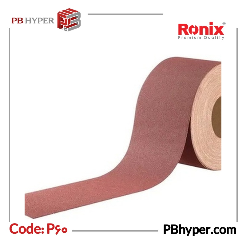 رول سنباده رونیکس مدل P60 طول 10 متر