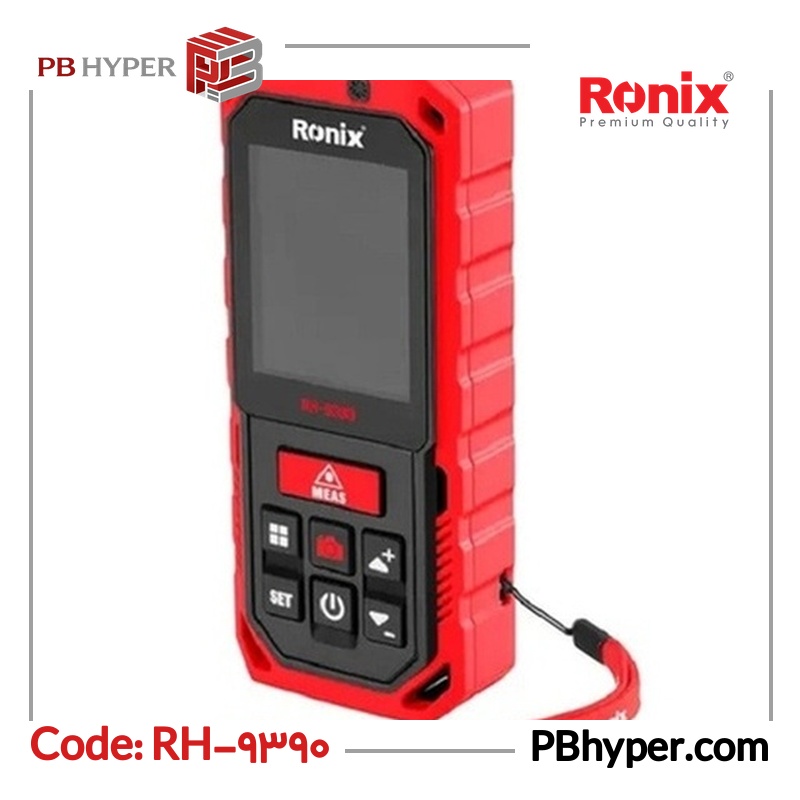 متر لیزری رونیکس مدل RH-9390 برد 100 متر