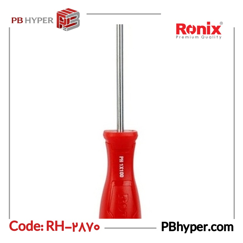 پیچ گوشتی چهارسو رونیکس مدل RH-2870