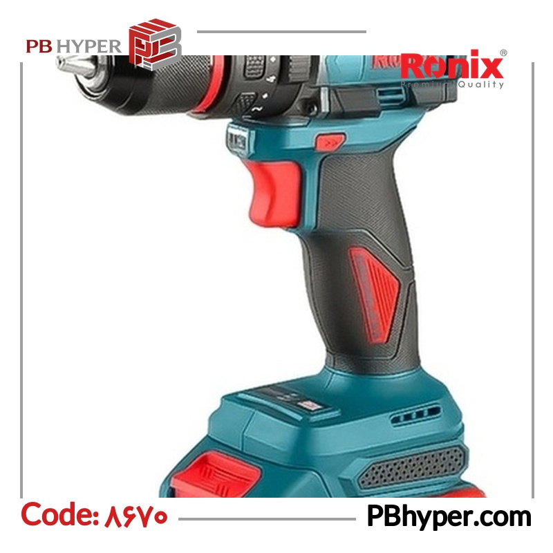 دریل پیچ گوشتی شارژی رونیکس مدل 8670