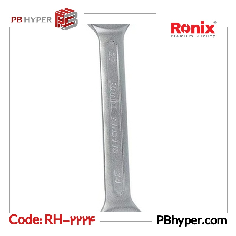 آچار دو سر تخت رونیکس مدل RH-2224 سایز 27-24 میلی متر