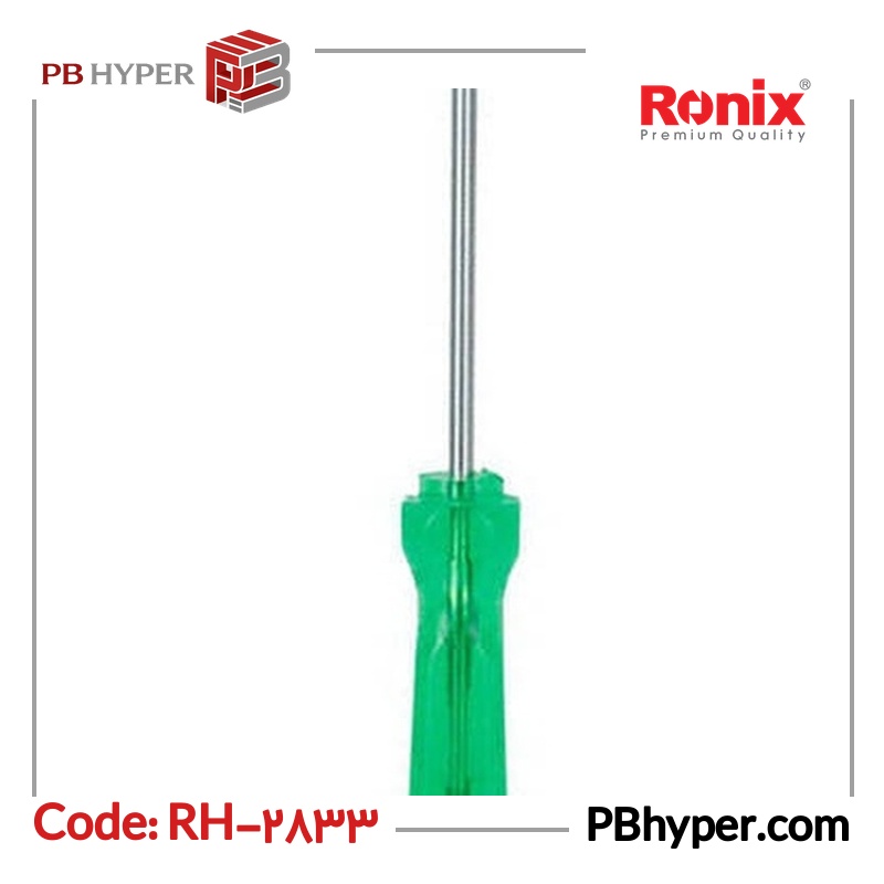 پیچ گوشتی چهارسو رونیکس مدل RH-2833
