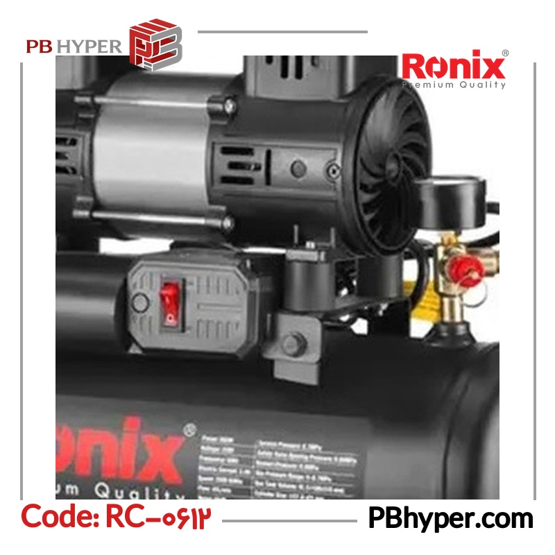 کمپرسور باد رونیکس مدل RC-0612