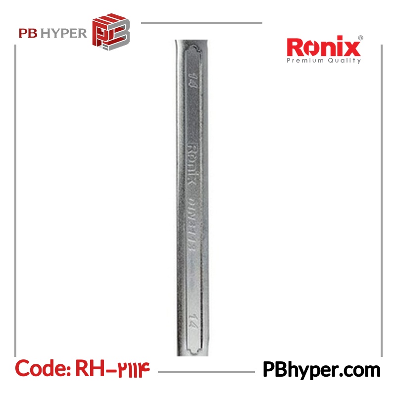 آچار یک سر تخت یک سر رینگی رونیکس مدل RH-2114 سایز 14 میلی متر