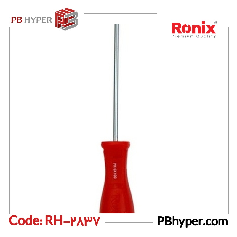 پیچ گوشتی چهارسو رونیکس مدل RH-2837