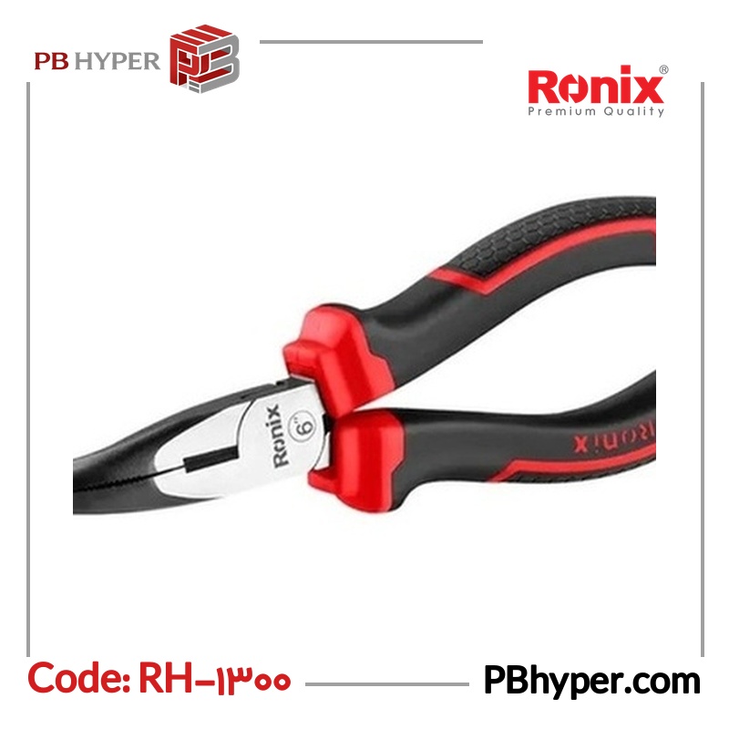 انبر دم باریک رونیکس مدل RH-1300 سایز 6 اینچ
