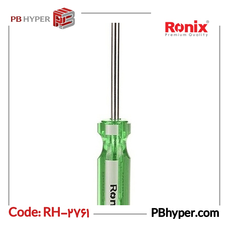 پیچ گوشتی دوسو رونیکس مدل RH-2761
