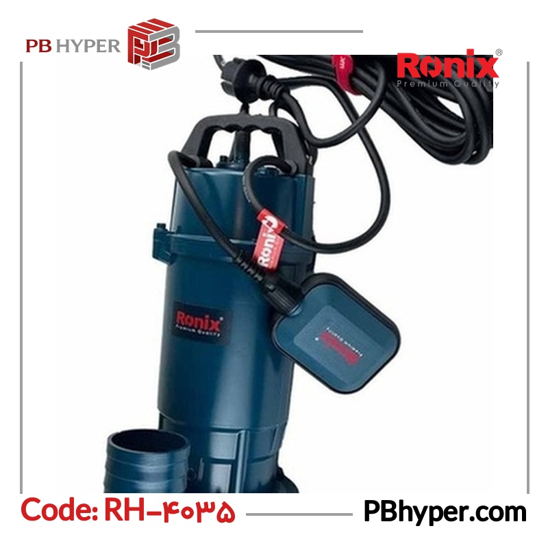 پمپ کف کش 1.5 اسب بخار رونیکس مدل RH-4035